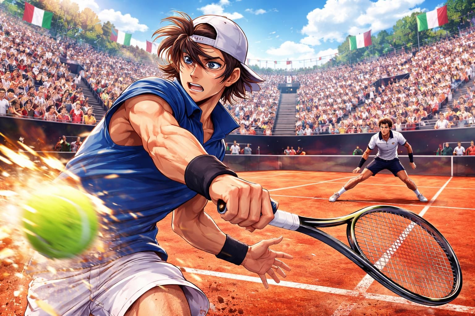 musetti s'impose facilement face à perricard lors de son premier match à l'atp de rome, montrant une performance convaincante dès son entrée en lice.