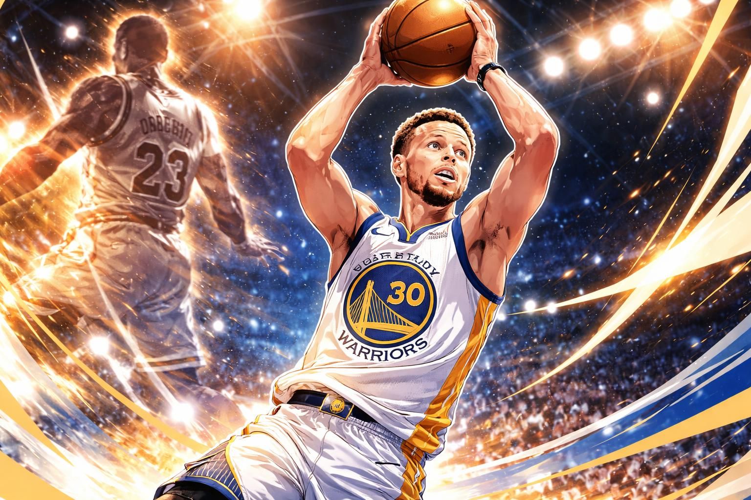 découvrez comment stephen curry s'impose comme un leader exceptionnel en nba, à l'image de michael jordan, tout en apportant sa touche unique. analyse et hommage sur parlons basket.