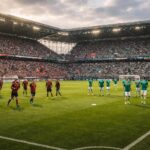 découvrez les compositions probables des équipes de nice et saint-étienne pour le match retour décisif du barrage en foot national.