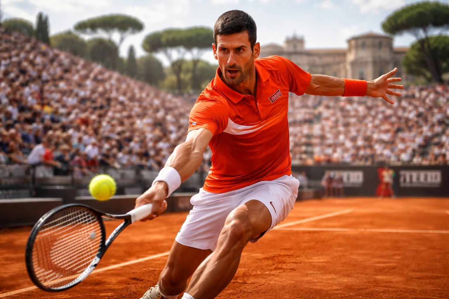 novak djokovic fait un retour spectaculaire sur les courts de rome, prêt à impressionner les fans avec son talent et sa détermination.
