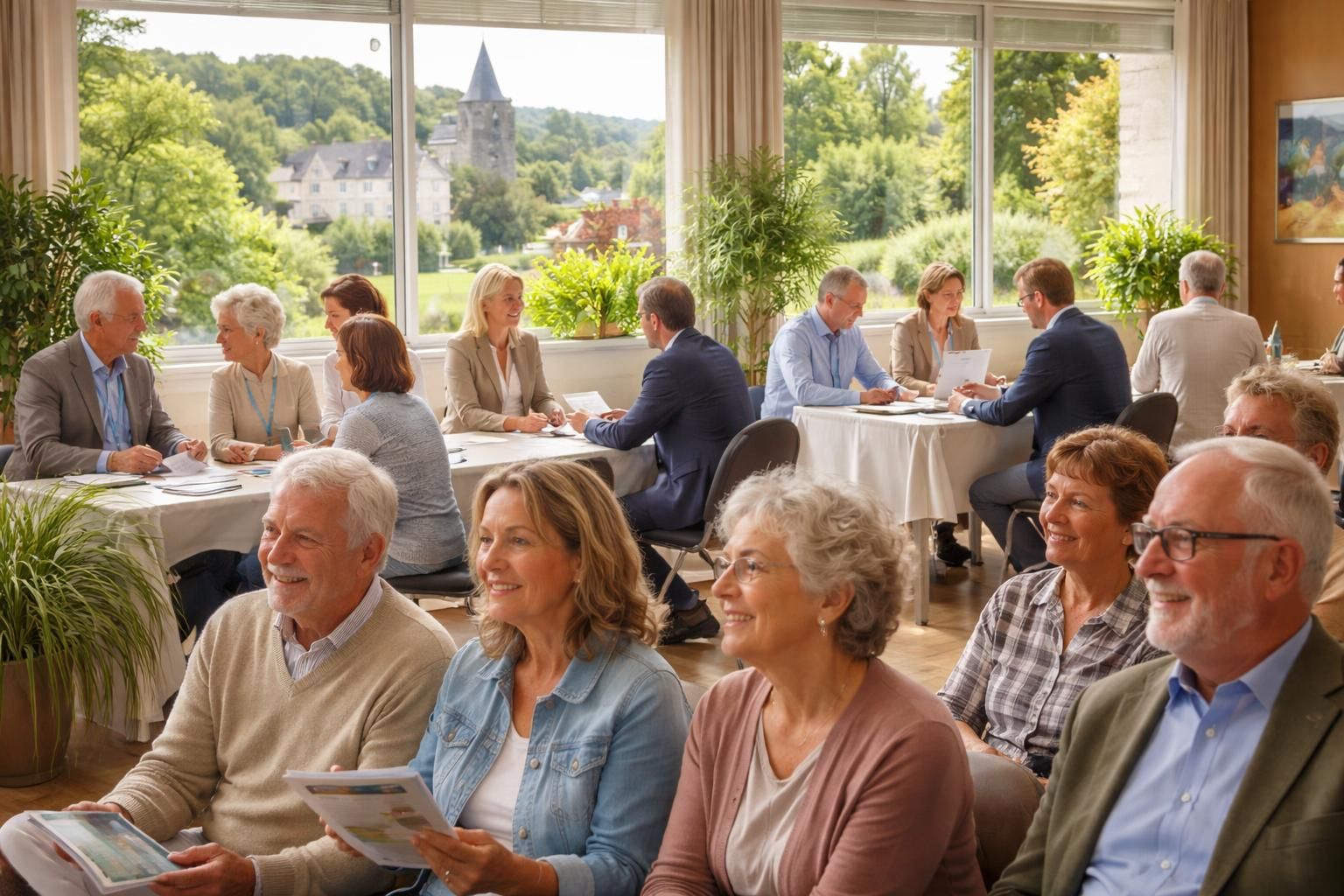 préparez sereinement votre retraite à nogent-le-roi grâce à nos journées d'information et entretiens personnalisés avec des experts. bénéficiez de conseils adaptés pour optimiser votre future pension.