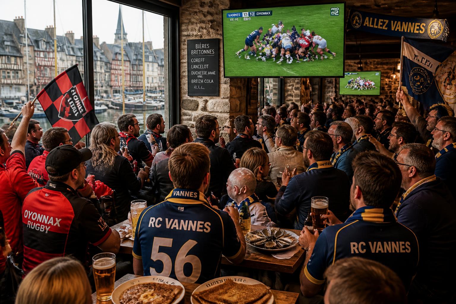 découvrez où suivre en direct la demi-finale de pro d2 entre le rcv et oyonnax à vannes et dans ses environs. informations sur les lieux, horaires et ambiances pour vivre ce match au plus près.