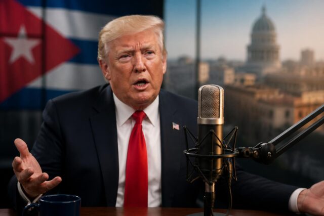 PODCAST-Trump-annonce-sa-volonte-de-liberer-Cuba-–-2105-BFM-640x427 Satellites et virus : une méthode pour les traquer aisément