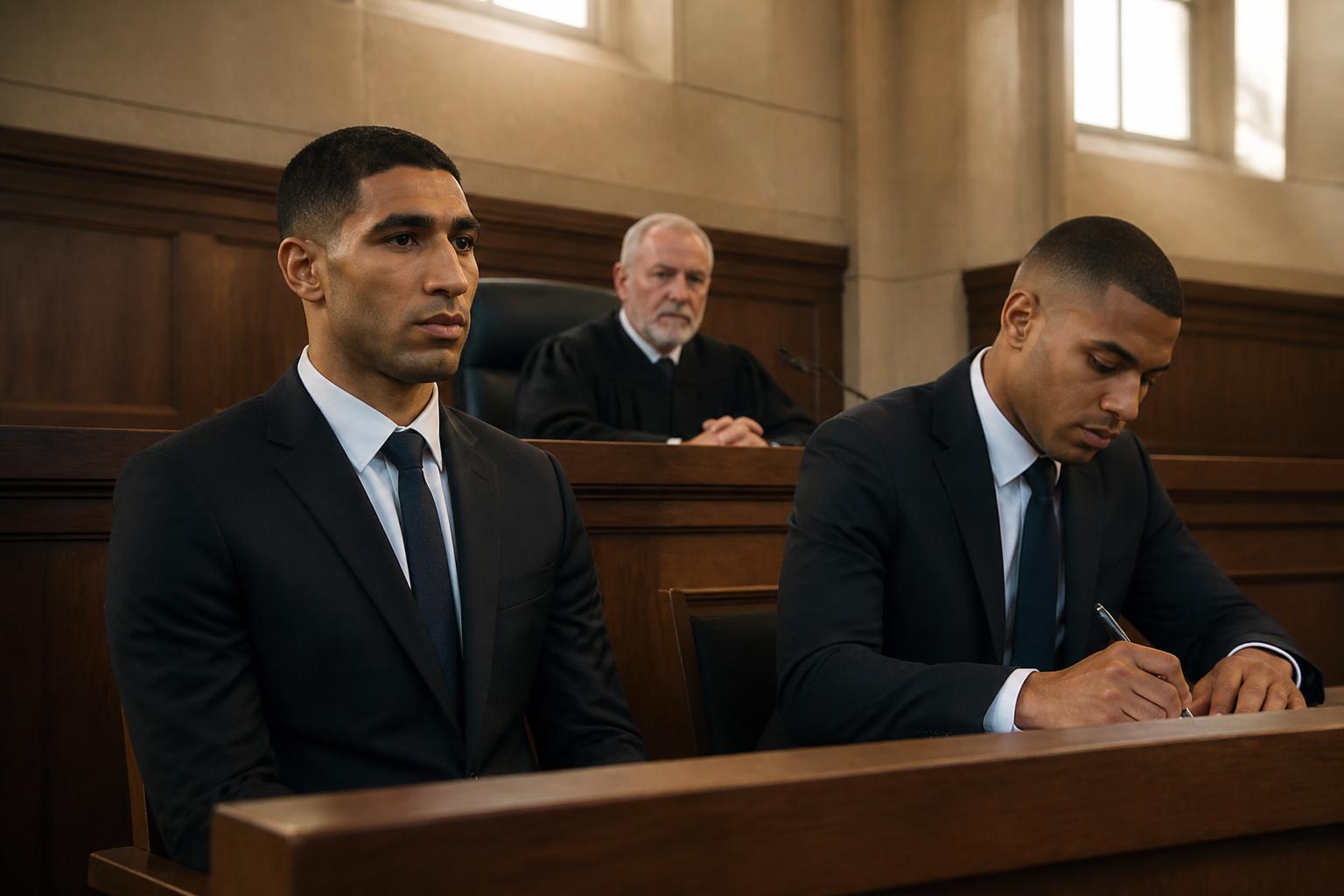 achraf hakimi, accusé de viol, reçoit un témoignage de soutien important de la part de kylian mbappé dans une nouvelle attestation déposée au tribunal, selon ouest-france.