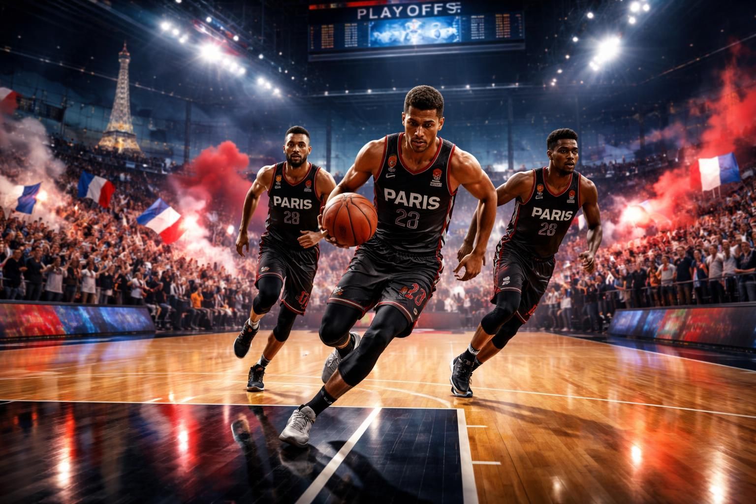 paris basketball accélère le rythme en lançant les playoffs avec intensité et ambition. suivez toute l'action et vibrez avec l'équipe dans cette phase décisive.