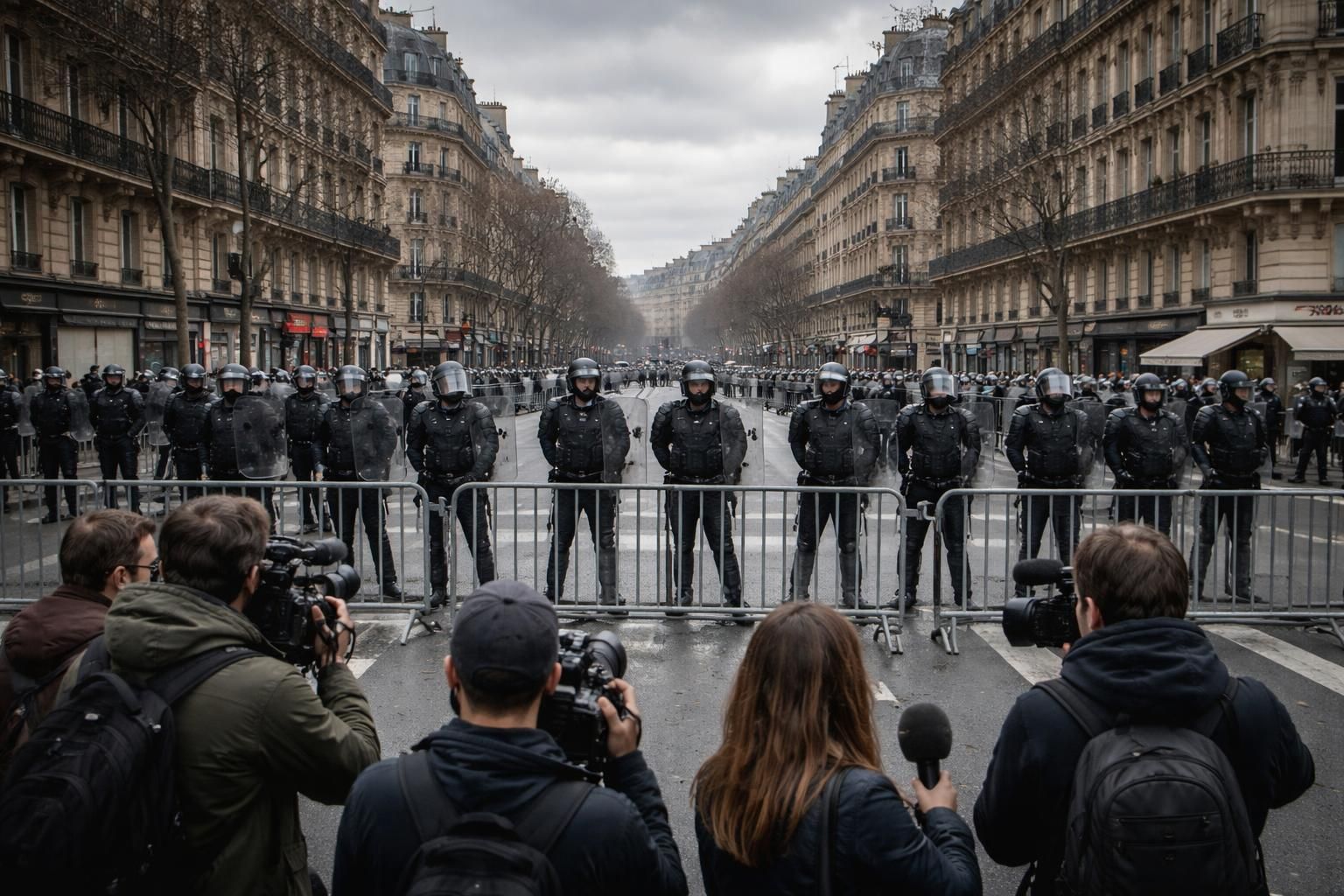 la justice confirme l'interdiction des manifestations des groupes d'ultradroite et des antifas à paris ce samedi, selon tf1 info.
