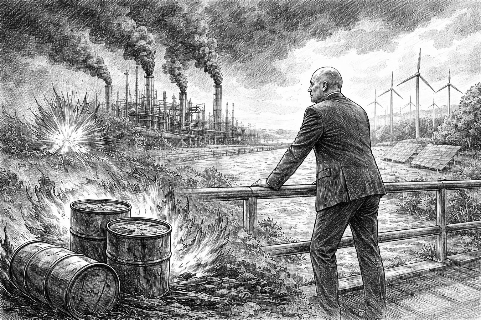 pierre moscovici alerte sur un choc pétrolier imminent et insiste sur l'urgence de diminuer la dépendance aux énergies fossiles pour assurer la stabilité économique et environnementale.