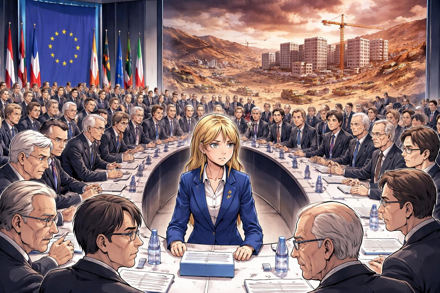 plus de 400 anciens diplomates appellent l'union européenne à agir contre le projet e1 d'israël en cisjordanie, dénoncé comme une annexion illégale menaçant la paix et la stabilité régionale.