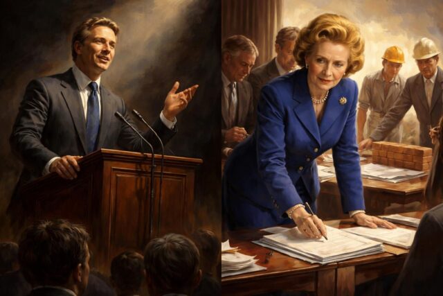Pour-des-paroles-choisissez-un-homme-pour-des-actions-une-femme-limpact-saisissant-de-Margaret-Thatcher-parismatch.com_-640x427 Roselyne Bachelot : La question de son cœur, en quête de réponses sur sa vie amoureuse !