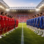suivez la premier league j36 avec les compositions officielles de liverpool et chelsea proposées par africafootunited. ne manquez aucune information clé avant le match.