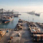 découvrez la première baisse modérée du trafic au port de rotterdam au début de l'année, analysant les causes et les impacts sur le commerce maritime.
