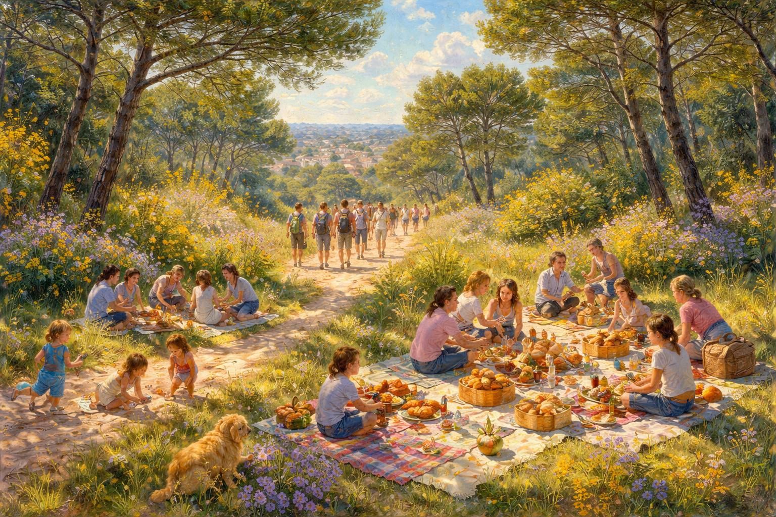 célébrez le 1er mai à saint-mitre-les-remparts avec une promenade conviviale suivie d'un pique-nique géant en pleine nature, idéal pour partager un moment chaleureux en famille ou entre amis.