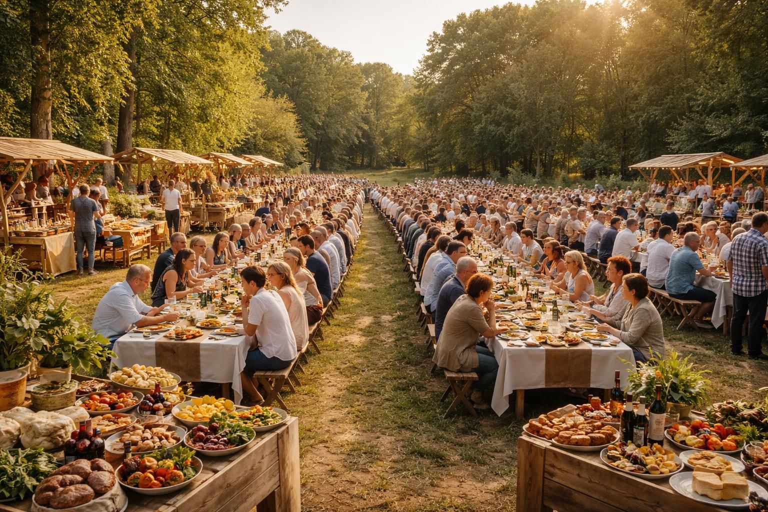 découvrez le 5e marché des producteurs à neung-sur-beuvron où près de 300 participants se sont réunis pour un grand festin solognot, célébrant les saveurs locales et la convivialité.