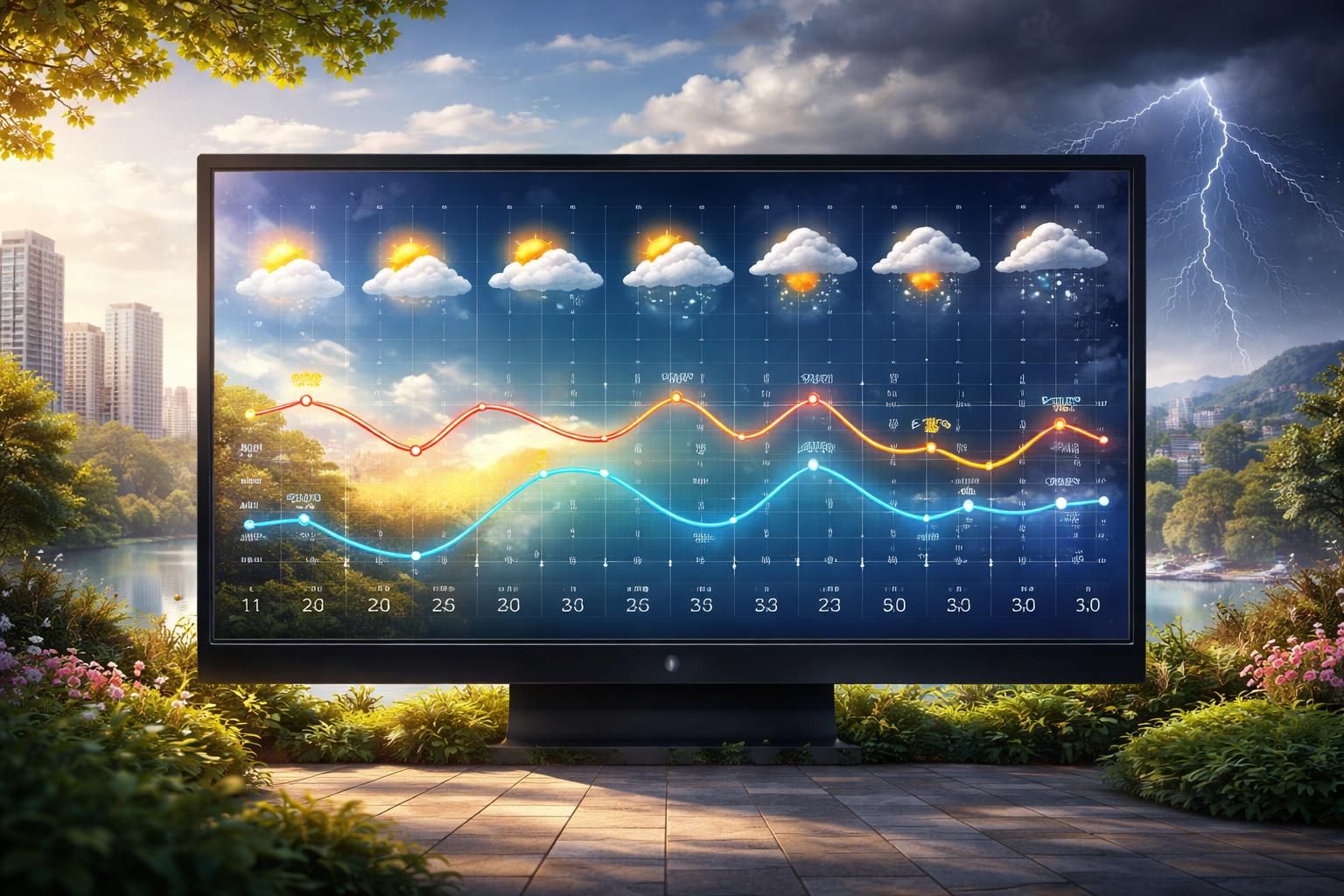 consultez nos prévisions météo à 15 jours pour connaître les derniers bulletins et les tendances actuelles, afin de planifier vos activités en toute sérénité.