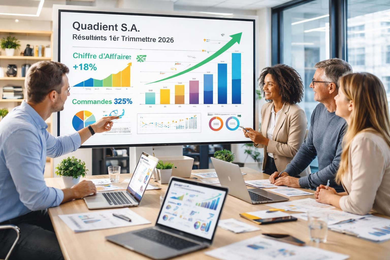 découvrez les résultats du 1er trimestre 2026 de quadient sa, marqués par des commandes dynamiques et une croissance continue du chiffre d'affaires, illustrant la solidité et le dynamisme de l'entreprise.