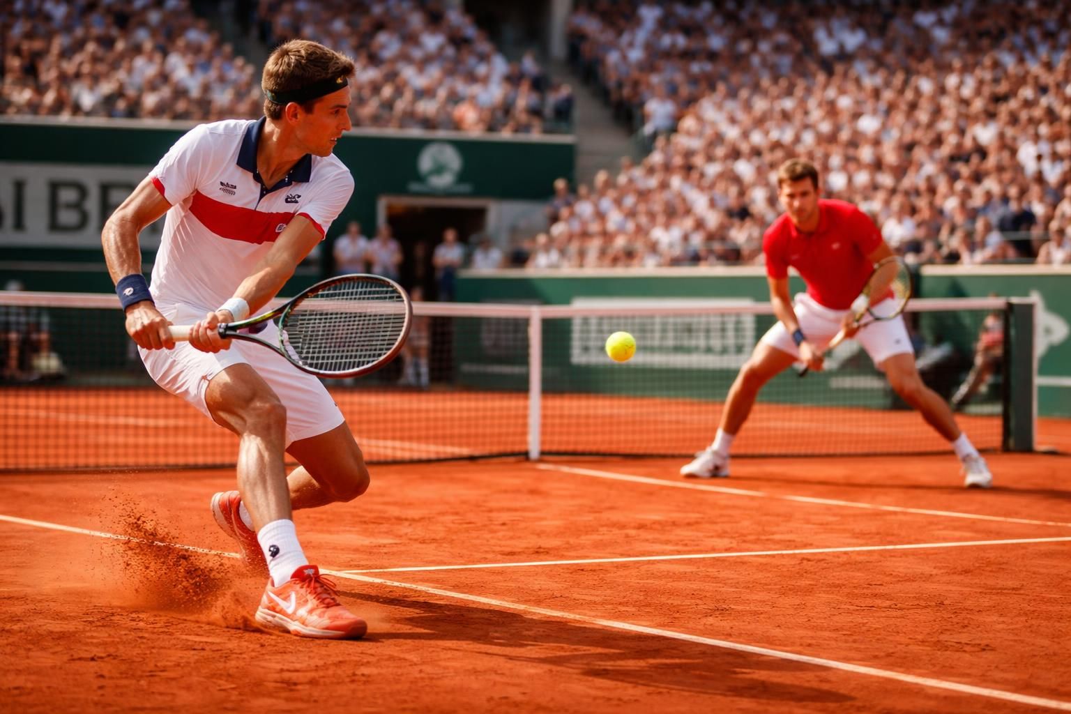 revivez en replay sur france tv le duel intense entre pierre-hugues herbert et leandro riedi lors des qualifications du 3e tour de roland-garros.