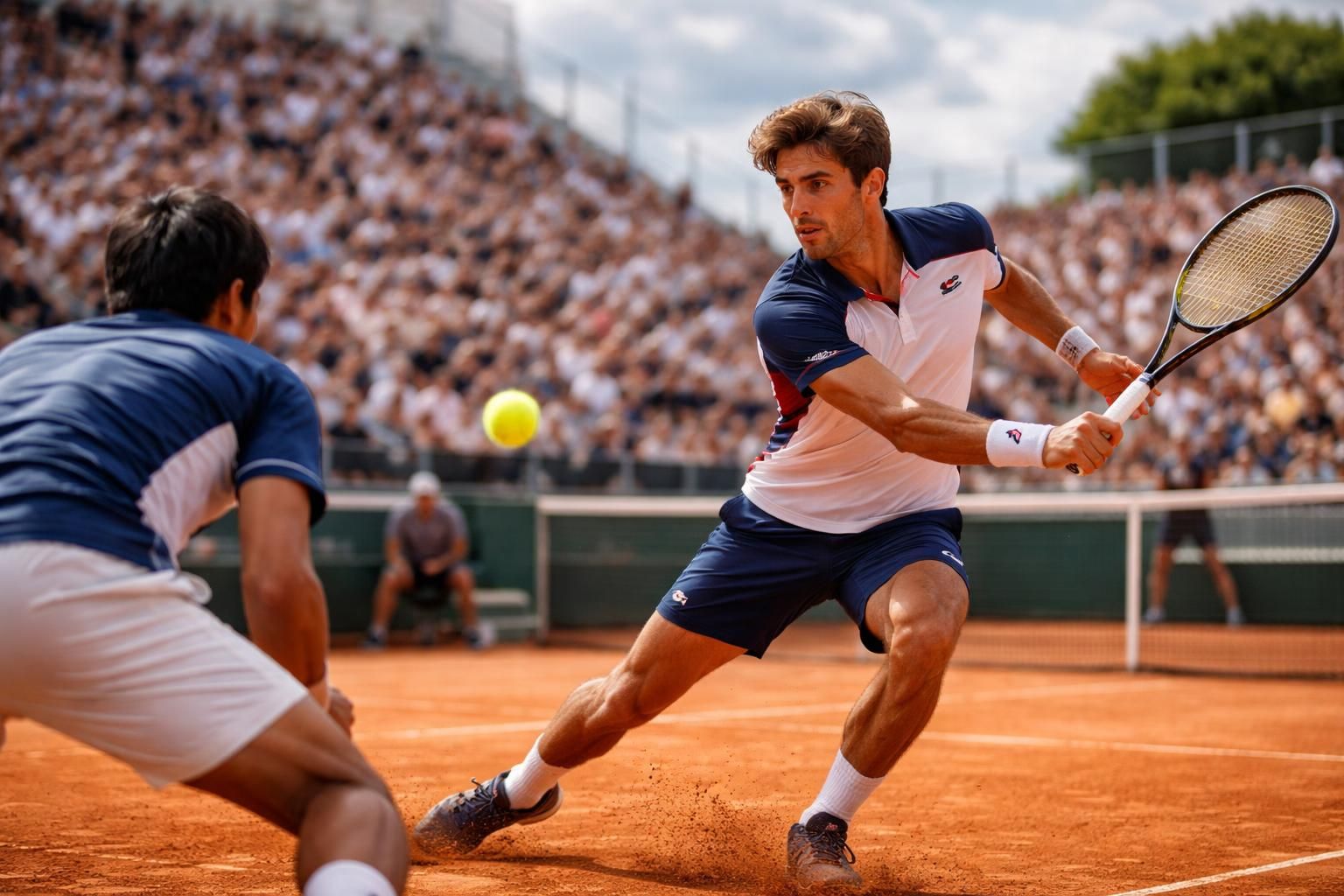 revivez le match intense des qualifications roland-garros entre pierre-hugues herbert et kaichi uchida en replay sur france tv. ne manquez aucune action de ce duel captivant !