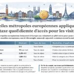 découvrez quelles métropoles européennes imposent une taxe quotidienne d’accès aux visiteurs et comment cela impacte votre séjour.