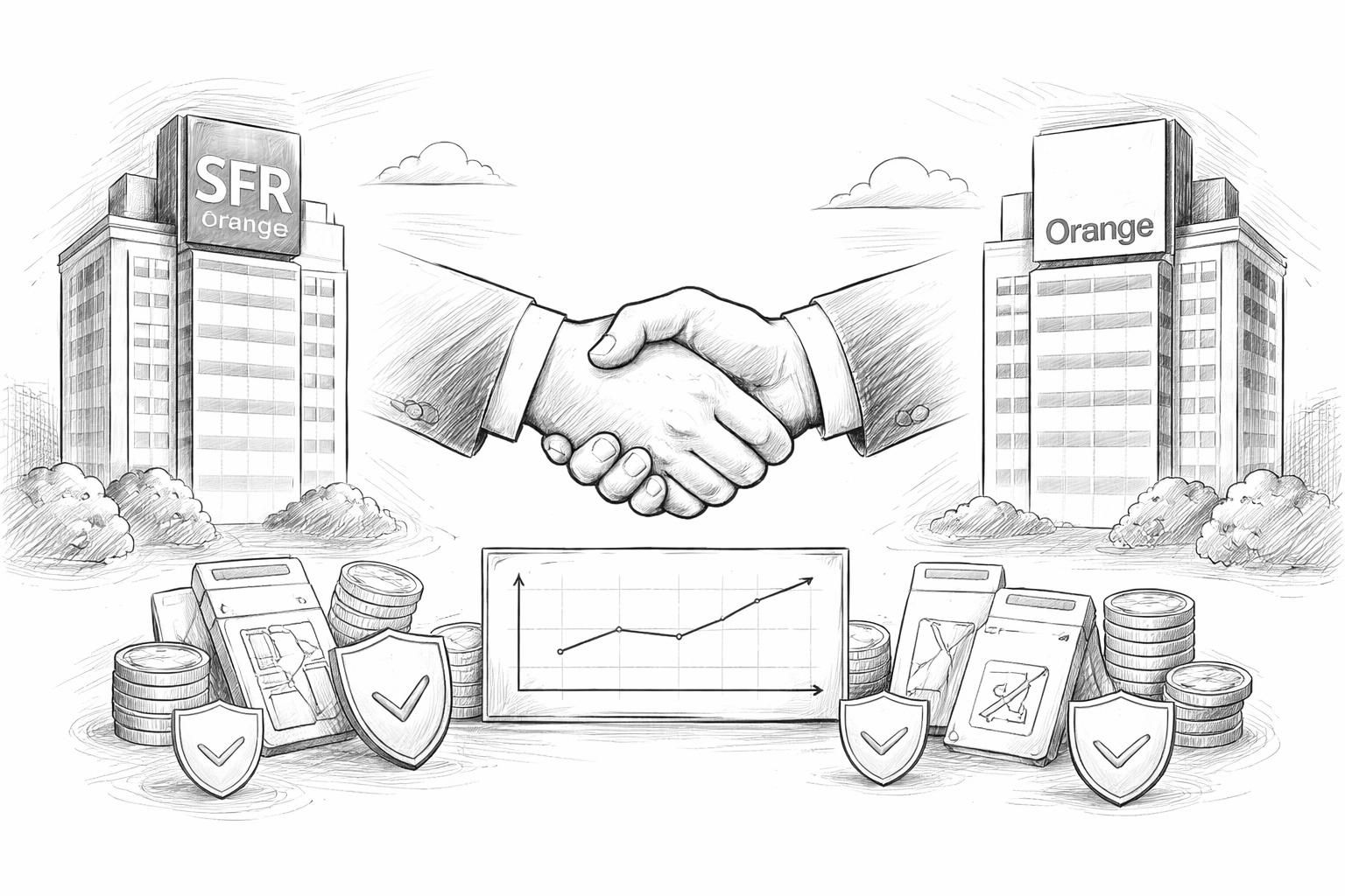 orange garantit qu'il n'y aura pas d'augmentation des prix des forfaits suite au rachat de sfr, rassurant ainsi les abonnés selon kulturegeek.