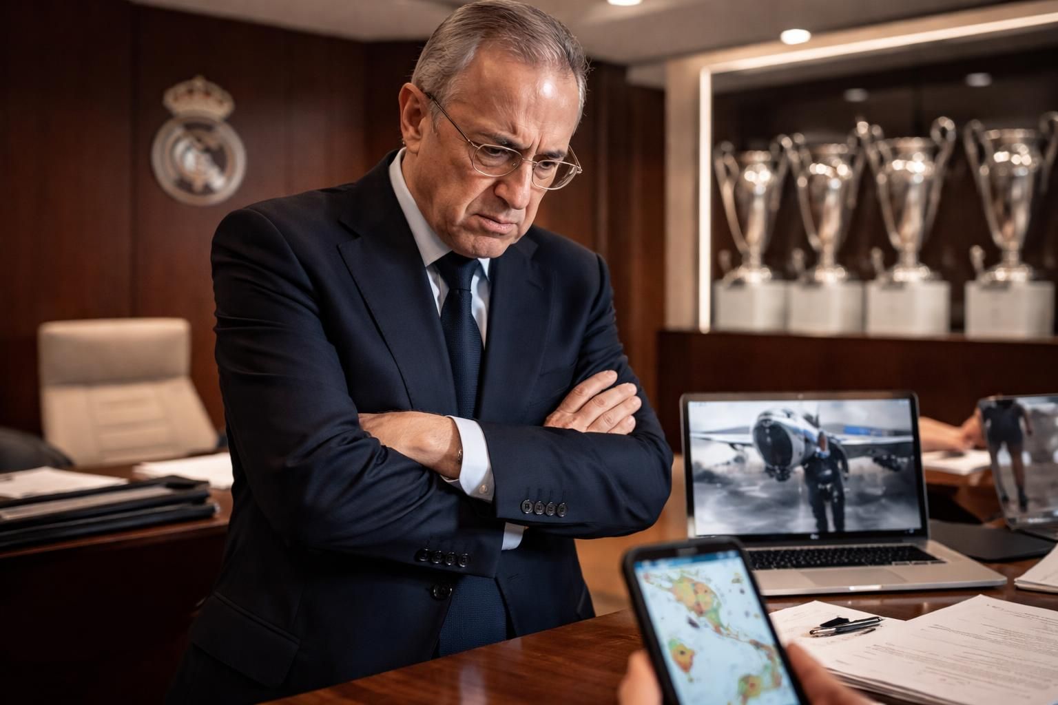 découvrez la réaction virulente de florentino pérez, président du real madrid, suite au voyage inattendu de kylian mbappé en italie, un épisode qui pourrait bouleverser les plans du club.