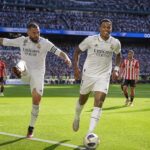le real madrid s'impose 4-2 contre l'athletic club grâce à des performances éclatantes de carvajal et mbappé, clôturant ainsi la saison de liga sur une note joyeuse et victorieuse.
