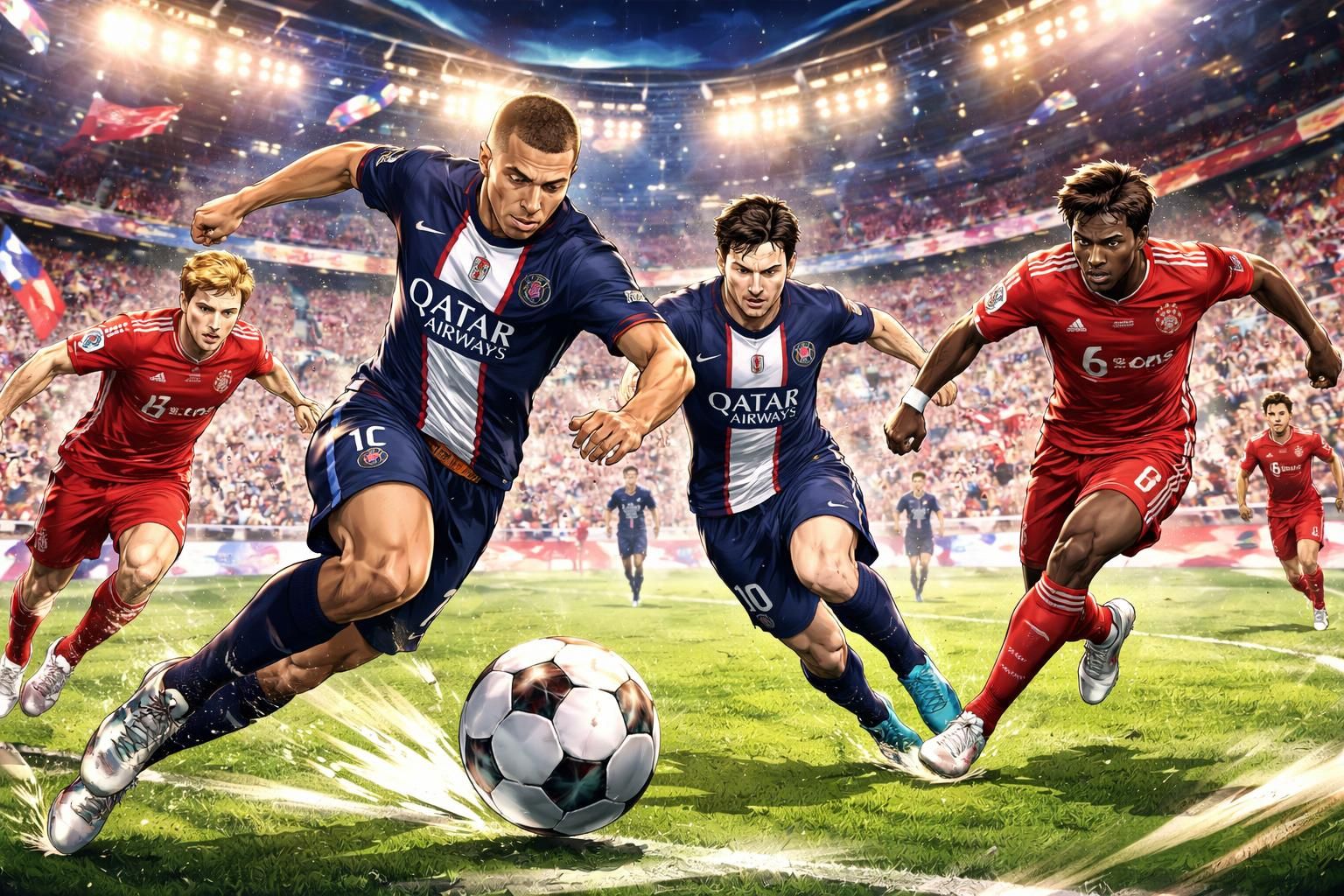 regardez psg vs bayern en streaming gratuit le 06/05/2026 sur soccer america. suivez le match en direct et ne manquez aucune action de ce choc spectaculaire!