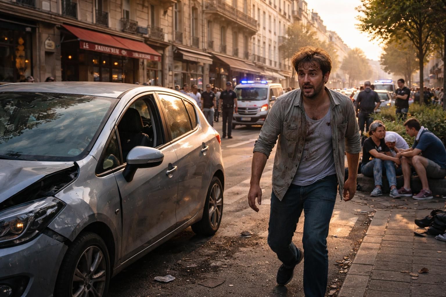 un rassemblement à reims fait 8 blessés, impliquant un conducteur sans permis et sous influence, désormais mis en cause.