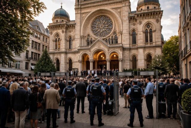 Reouverture-de-la-synagogue-de-Liege-une-ceremonie-marquee-par-des-mesures-de-securite-renforcees-RTBF-640x427 À 27 ans, il rêvait de faire exploser le quartier général de Nintendo, mais son plan a été brutalement interrompu...