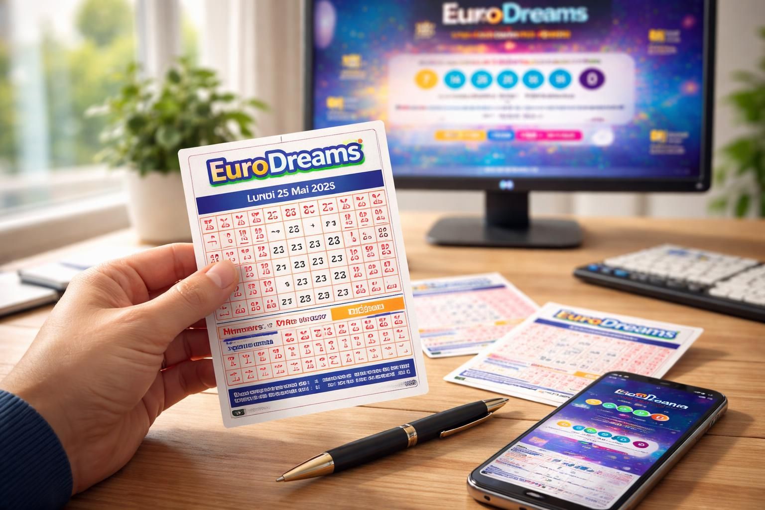 consultez les résultats officiels du tirage eurodreams du lundi 25 mai 2026 et découvrez les numéros gagnants pour tenter votre chance.