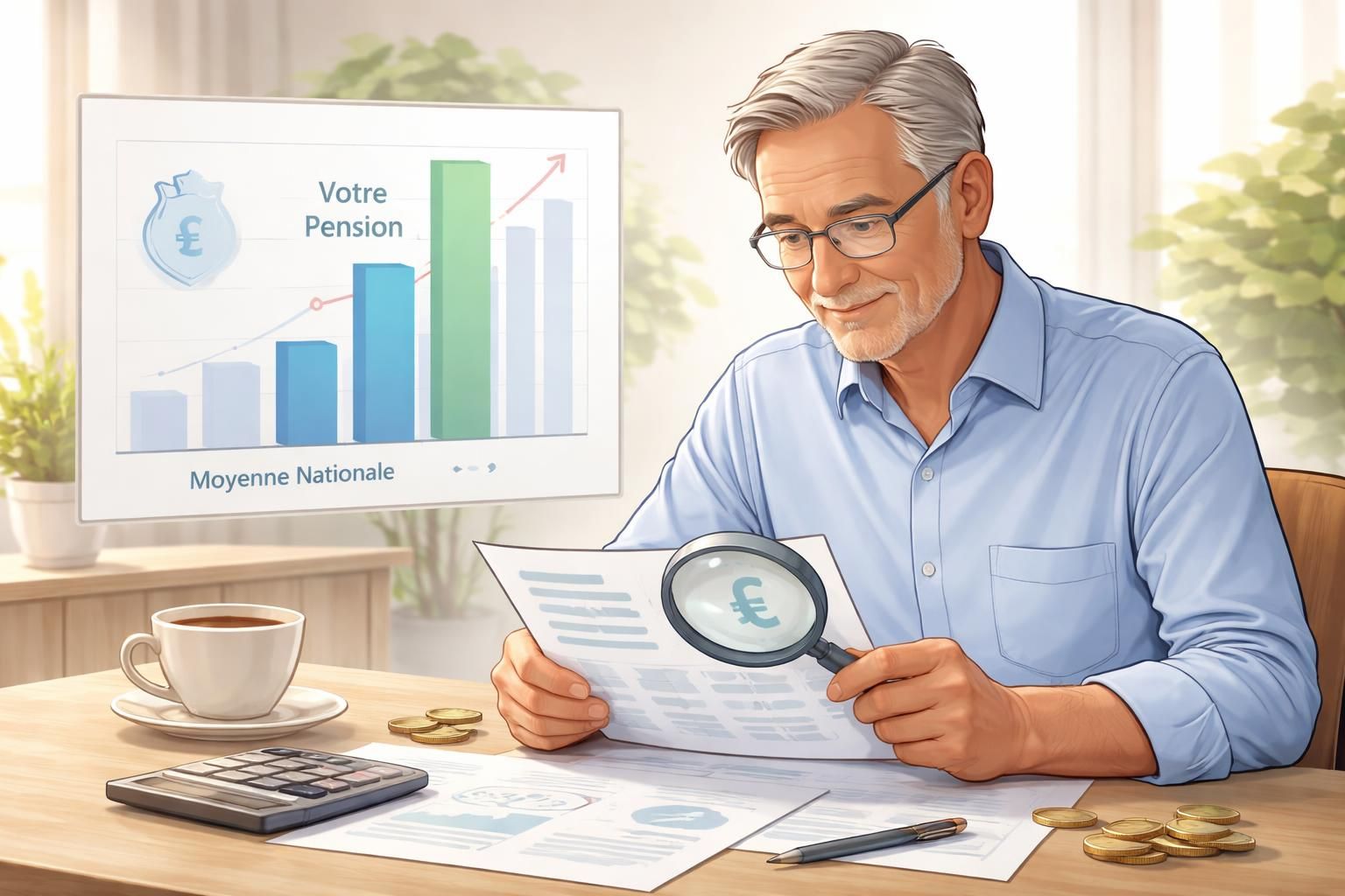 retraite 2026 : évaluez si votre pension est supérieure à la moyenne nationale et découvrez le montant typique des pensions perçues par les français.