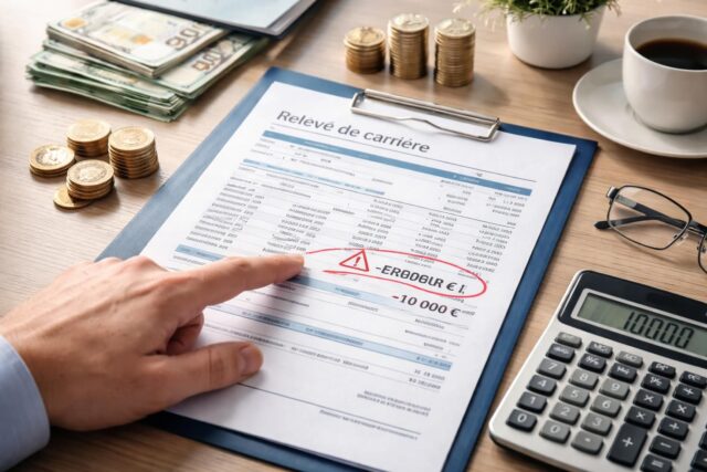 Retraite-une-erreur-frequente-sur-votre-releve-de-carriere-vous-coute-en-moyenne-10-000-E-comment-leviter-640x427 Retraite : Comment démêler la complexité du calcul pour garantir ses droits sans surprise