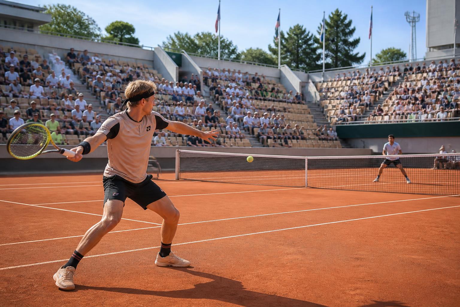 ne manquez pas le match du deuxième tour de roland garros 2026 entre alejandro davidovich fokina et thiago tirante, ce mercredi 27 mai. suivez les temps forts et résultats en direct.