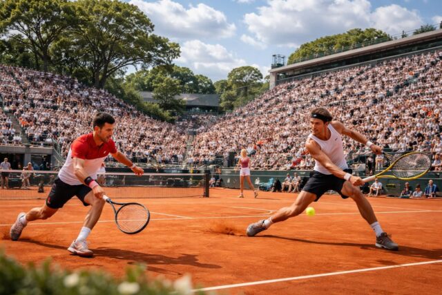 Roland-Garros-2026-Djokovic-Zverev-Efremova-et-le-programme-complet-du-dimanche-24-mai-640x427 /2 finale (F) : Maja Chwalinska impressionne avec un passing de coup droit puissant face à Diana Shnaider