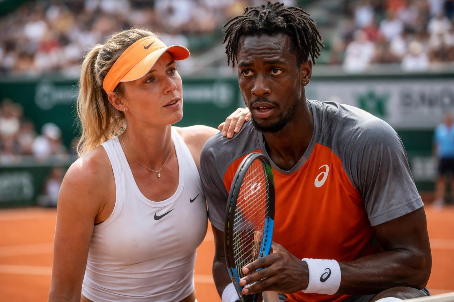 roland garros : elina svitolina partage ses impressions sur la nervosité que pourrait ressentir son mari gaël monfils lors du tournoi, entre émotions et performances sur le court.