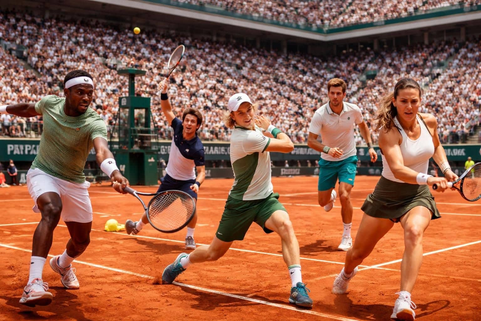 suivez en direct le jour 5 de roland-garros avec les performances de kouame, gaston, sinner, rinderknech et sabalenka. toute l'actualité et les exploits des joueurs sur l'équipe.