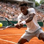 roland-garros : moïse kouamé, jeune prodige de 17 ans, réalise un exploit en éliminant marin cilic dès le premier tour, créant une véritable sensation sur le court.