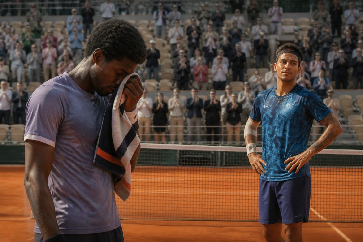 moïse kouame s'incline en quatre sets face à alejandro tabilo à roland-garros, mettant fin à une belle aventure pleine de détermination et de combat sur le court.
