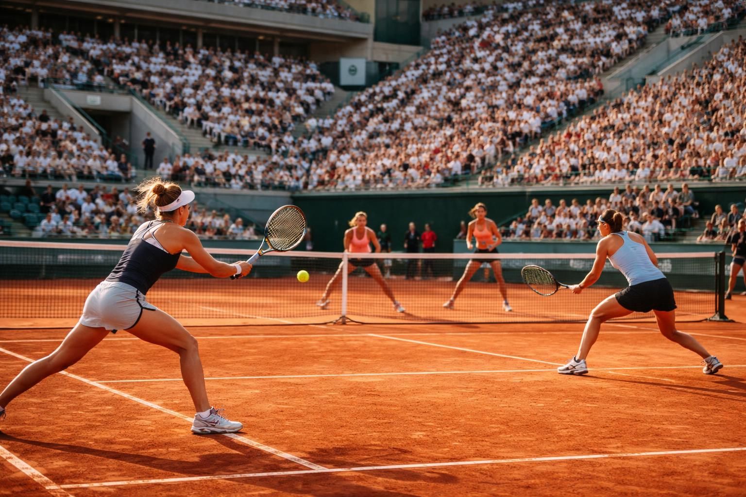 revivez le 2e tour du double féminin à roland-garros entre ellen perez/demi schuurs et sara errani/lilli tagger en replay sur france tv. ne manquez aucun échange de ce match passionnant !