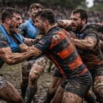 découvrez comment les tensions et l'hostilité ont dépassé les limites du fair-play avant le match intense entre massy et racing club narbonnais en nationale de rugby.