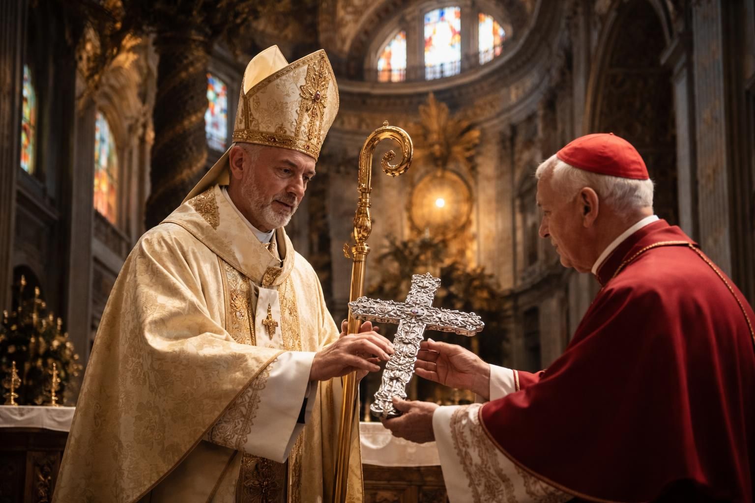 le vatican accepte la démission de mgr paolo pezzi, archevêque de moscou, selon une annonce de la croix. un changement notable pour l'église catholique en russie.