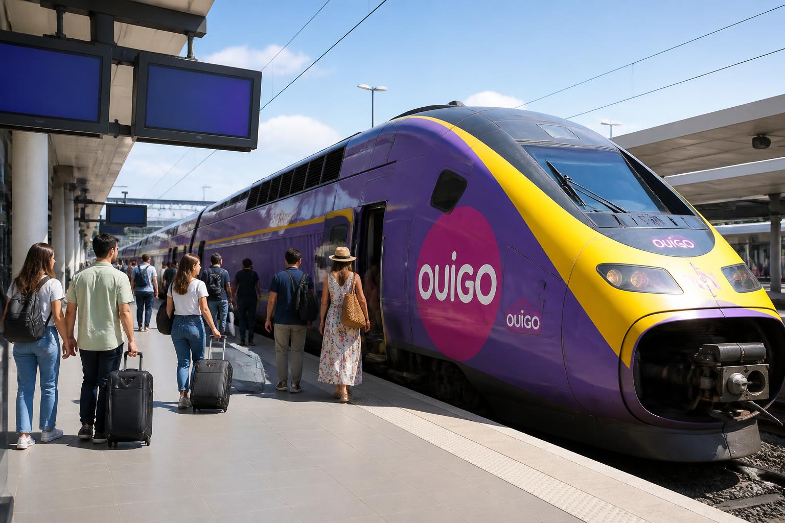 la sncf propose 50 000 billets ouigo à partir de 9 euros, offrant des trajets en train à petit prix pour voyager malin à travers la france.