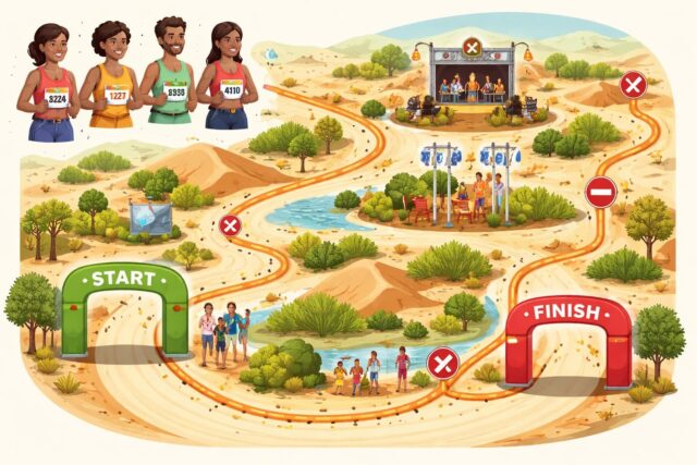Semi-Marathon-des-Sables-Guide-Essentiel-sur-le-Parcours-les-Dossards-les-Animations-et-la-Circulation-640x427 Voyagez sans frais à l'étranger : découvrez pourquoi la carte Gold de Fortuneo séduit tous les globe-trotteurs