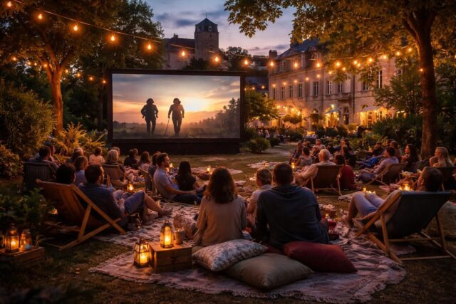 Soiree-detente-et-cinema-projection-du-film-Compostelle-a-Bressuire-640x427 La reine Mary de Danemark éblouit au dîner de la mode de Copenhague avec une tenue élégante et recyclée - parismatch.com