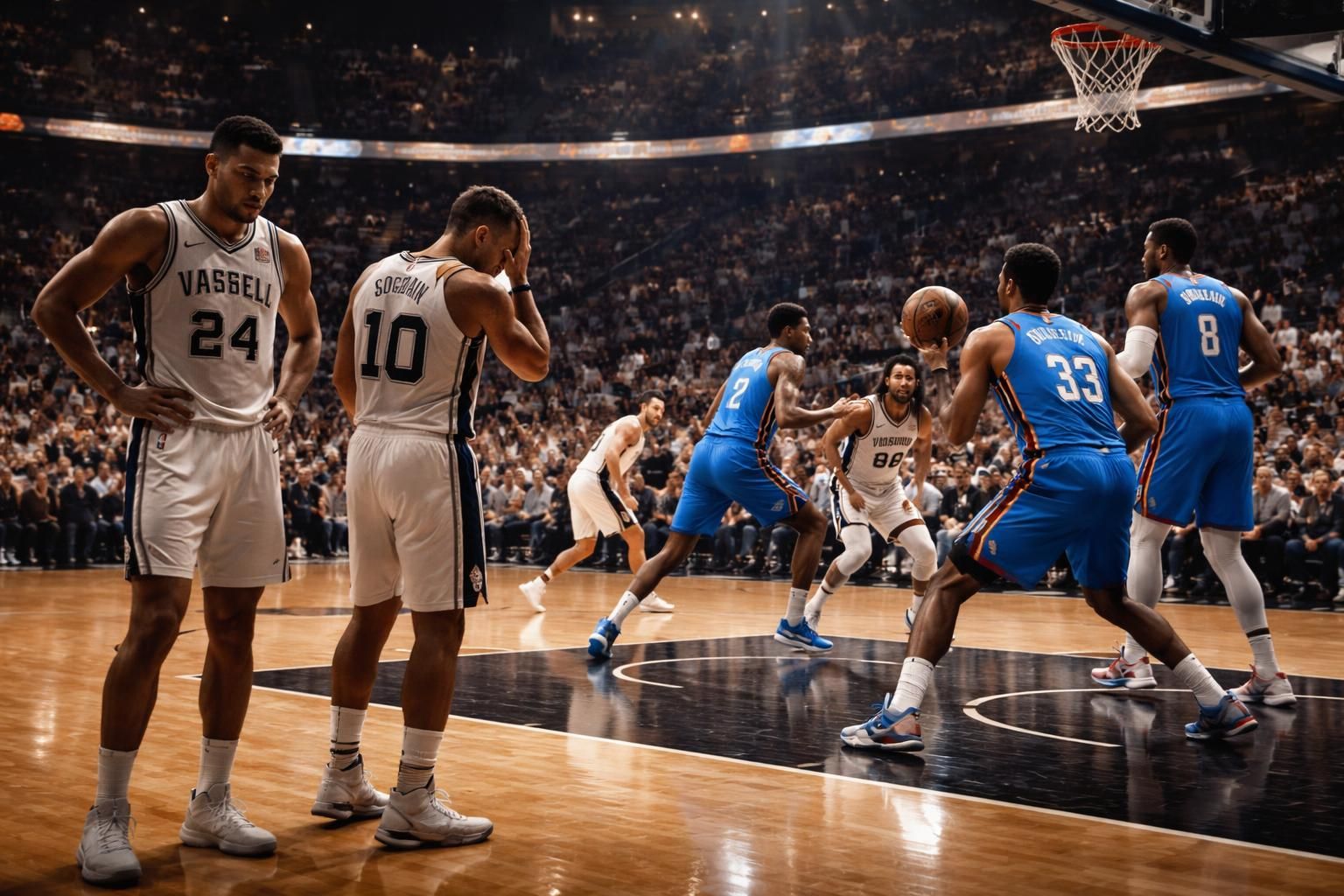 découvrez les véritables défis que les spurs rencontrent face au thunder lorsque victor wembanyama quitte le terrain, impactant la dynamique et la stratégie de l'équipe.
