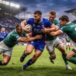 suivez en direct le match intense entre grenoble et colomiers, l'affrontement clé de la pro d2 2025-2026, le 15 mai 2026 sur l'équipe.
