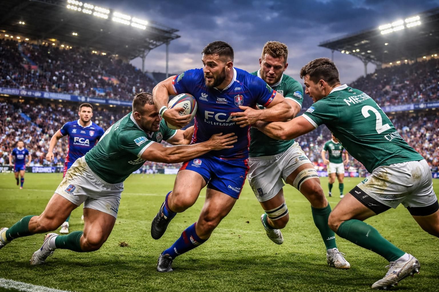suivez en direct le match intense entre grenoble et colomiers, l'affrontement clé de la pro d2 2025-2026, le 15 mai 2026 sur l'équipe.