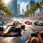 vivez le grand prix de miami en direct sur sports.fr et ressentez toute l'adrénaline de la course avec nos commentaires en temps réel.