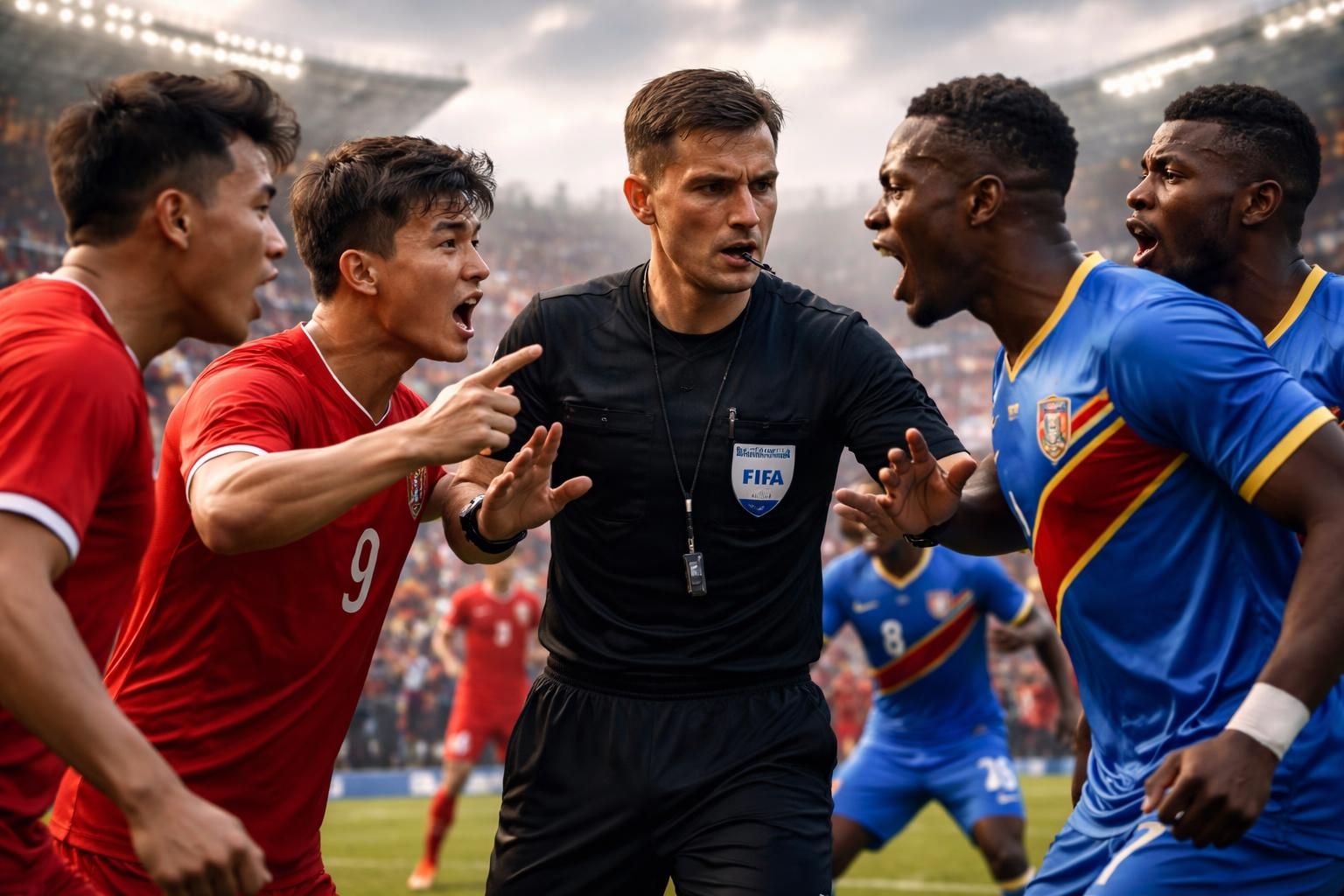 découvrez les raisons de la suspension de l'arbitre lors du match the cong - viettel, une rencontre qui s'est jouée de manière contestée face à pvf-cand.