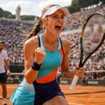 revivez la confrontation intense à rome où andreeva s'impose avec autorité tandis que berrettini est dominé sans concession dans ce duel de tennis passionnant.