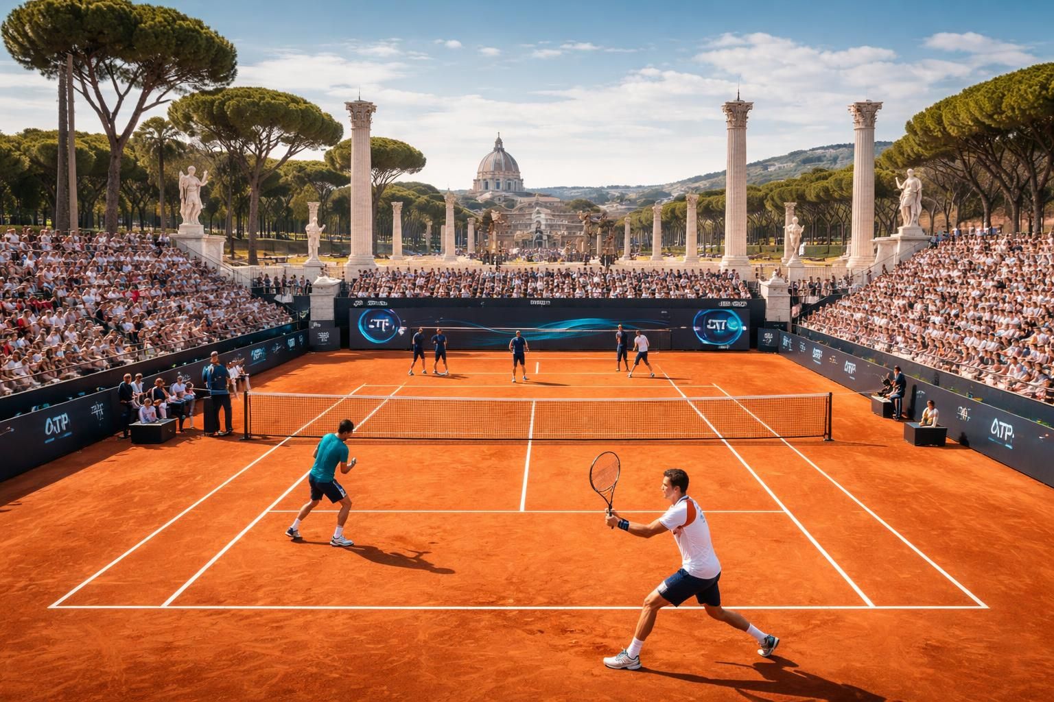 découvrez le programme complet et le tirage au sort du tableau final de l’atp de tennis à rome. suivez les matchs et restez informé de toutes les rencontres importantes du tournoi.